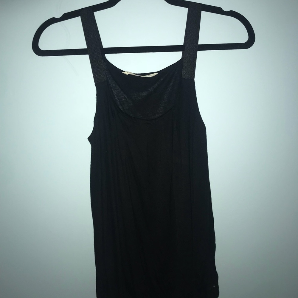 Black tank top